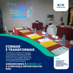 KOV TRAINING E CONSULTING realiza Formação em Técnicas de Expressão Oral e Escrita para a SODIAM E.P